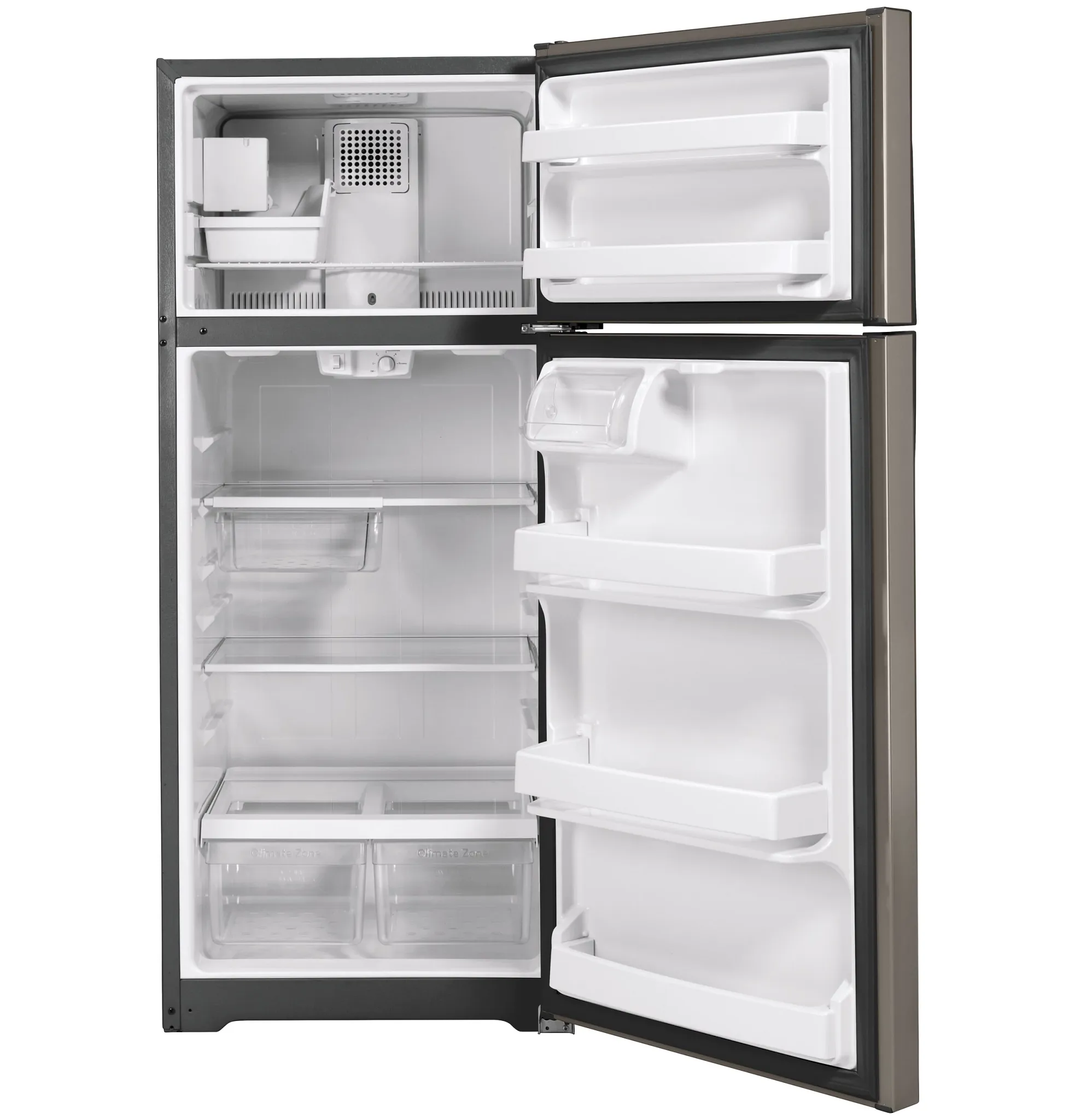 Ge 18 Series Silver Top Freezer Refrigerator