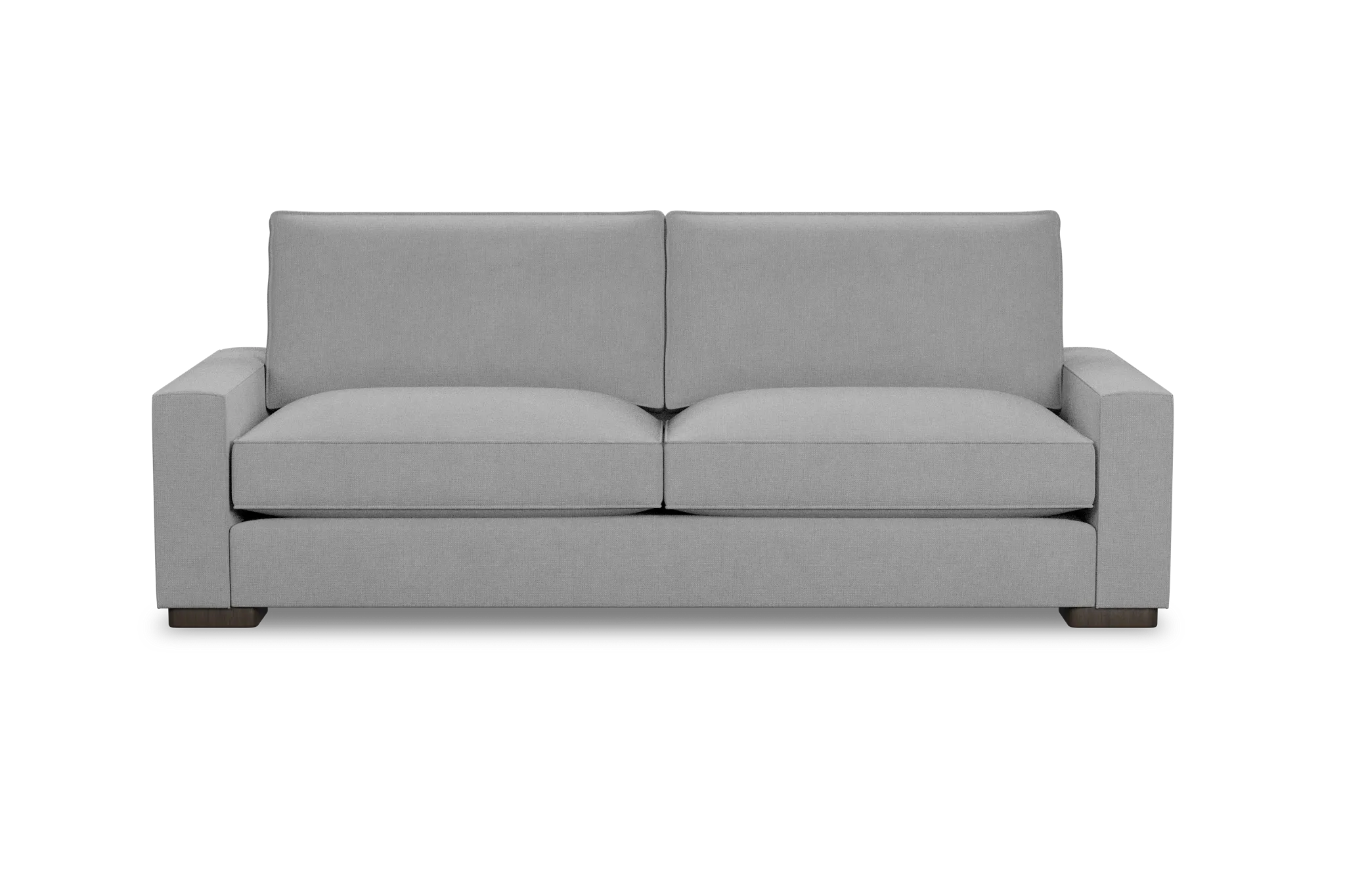 Edgewater Suave Gray 96" Sofa W/ 2 Cushions