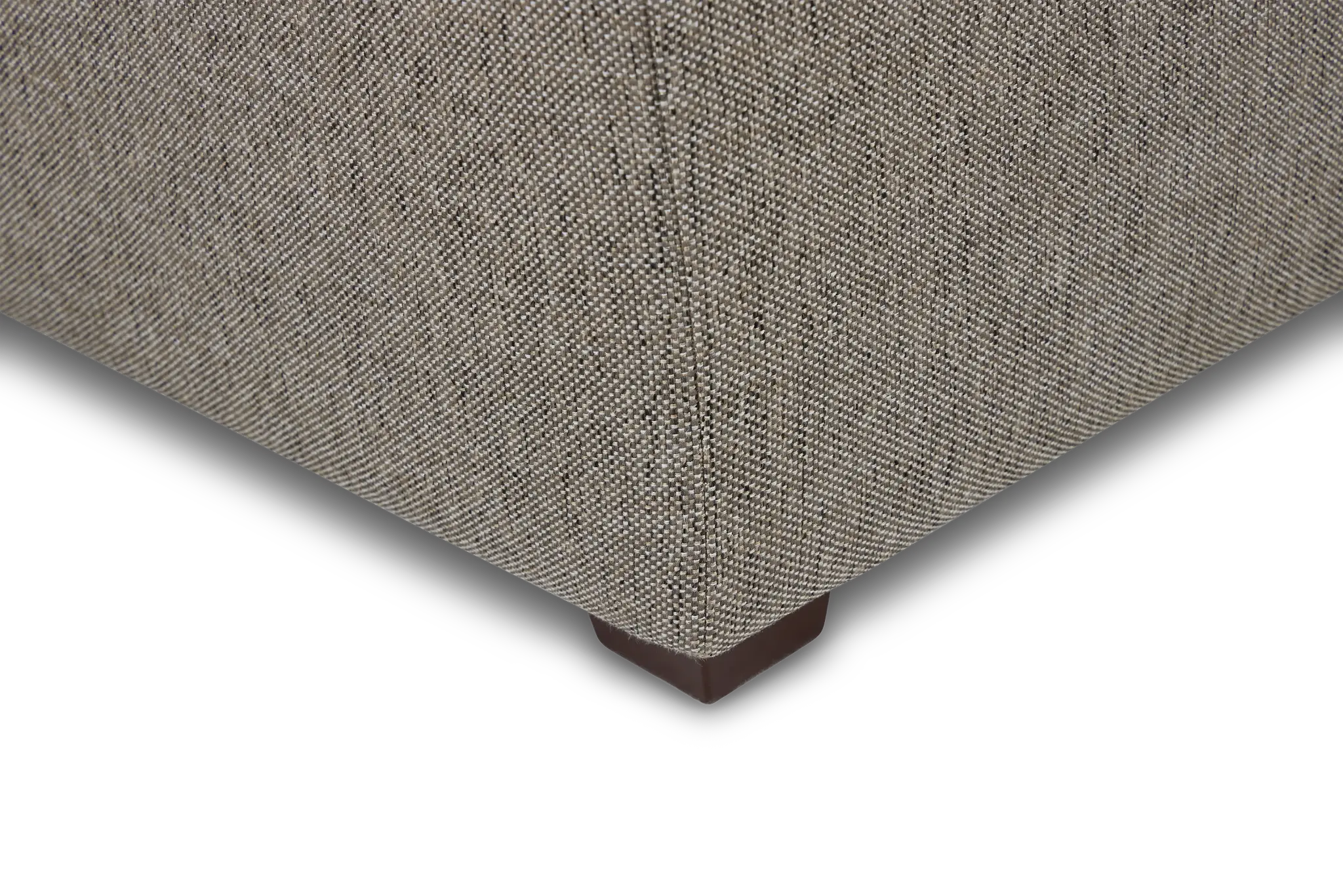 Asheville Brown Fabric Small Right Bumper Sectional Asheville Brown Fabric Small Right Bumper Sectional