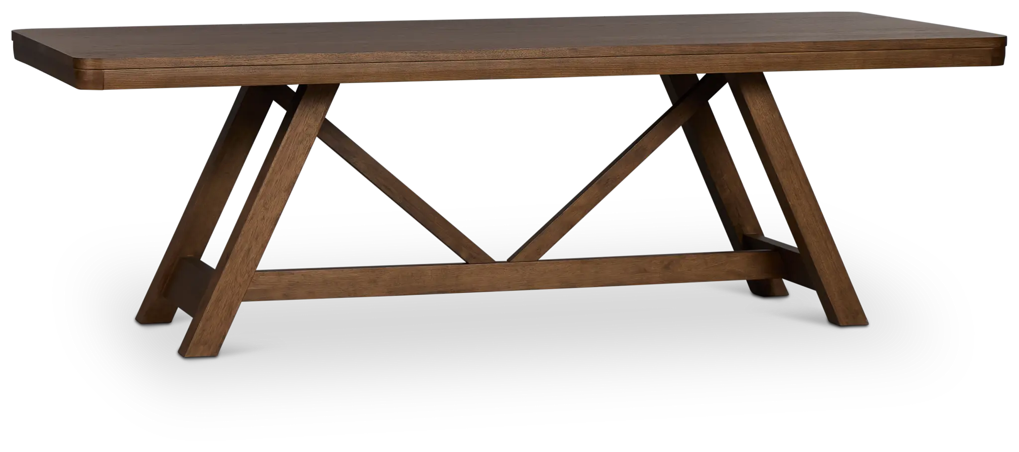 Pacific Mid Tone Trestle Table Pacific Mid Tone Trestle Table