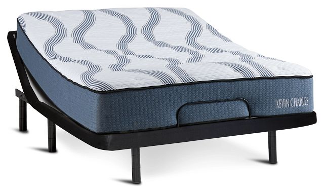 Kevin Charles Melbourne Cushion Firm Deluxe Adjustable Mattress Set (1)