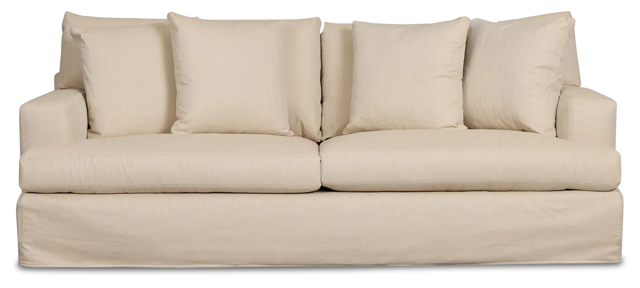 Marren Beige Fabric Sofa Marren Beige Fabric Sofa