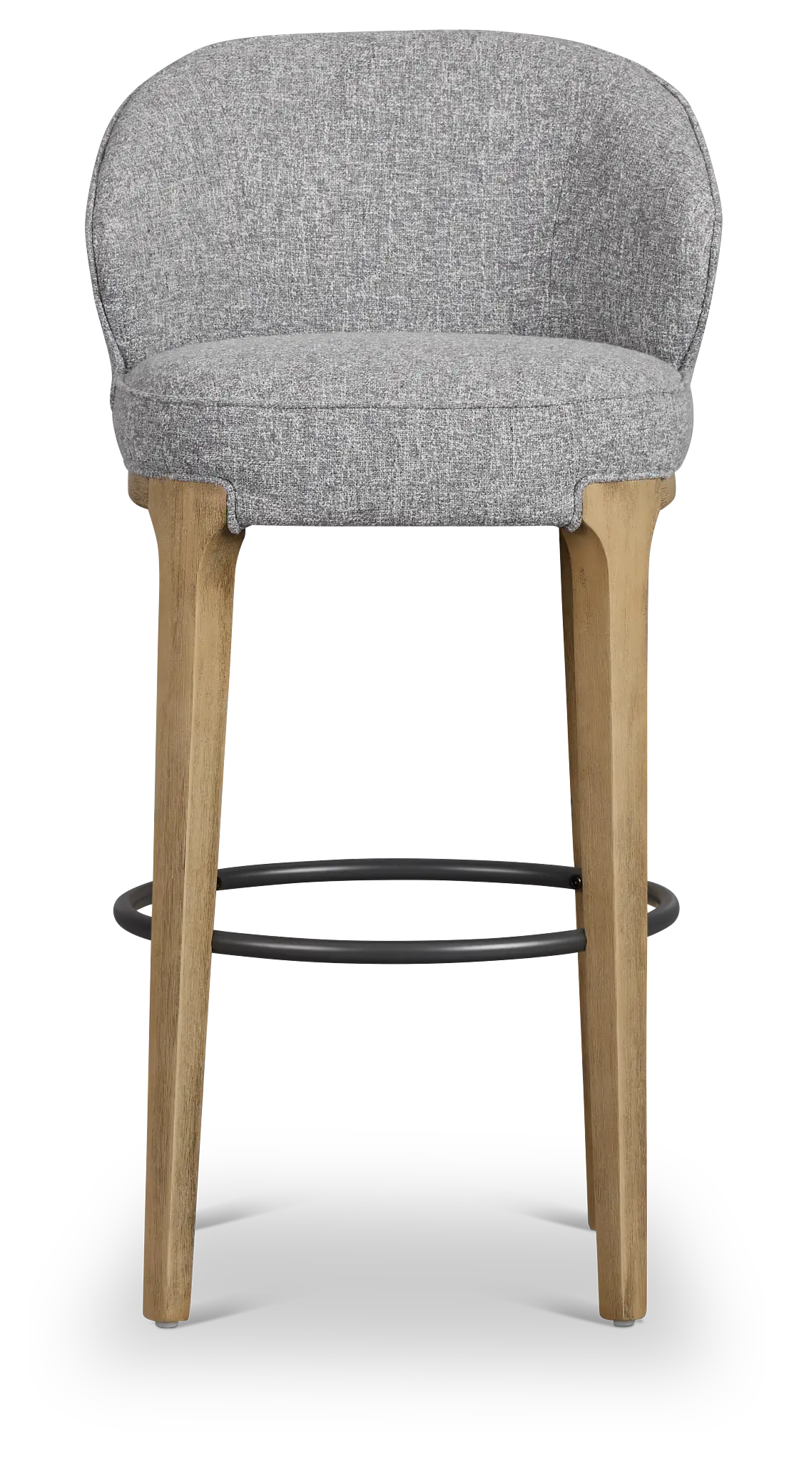 Libby Dark Gray Fabric 30" Upholstered Barstool Libby Dark Gray Fabric 30" Upholstered Barstool