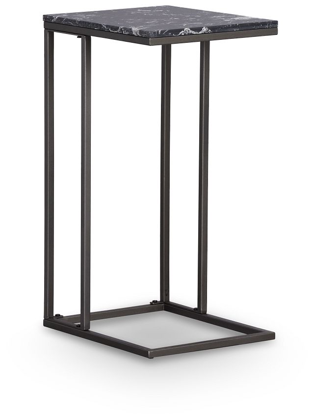 Bronson Black Metal Cside Table