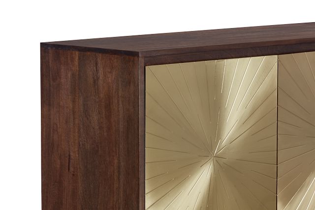 Rorie Gold Credenza