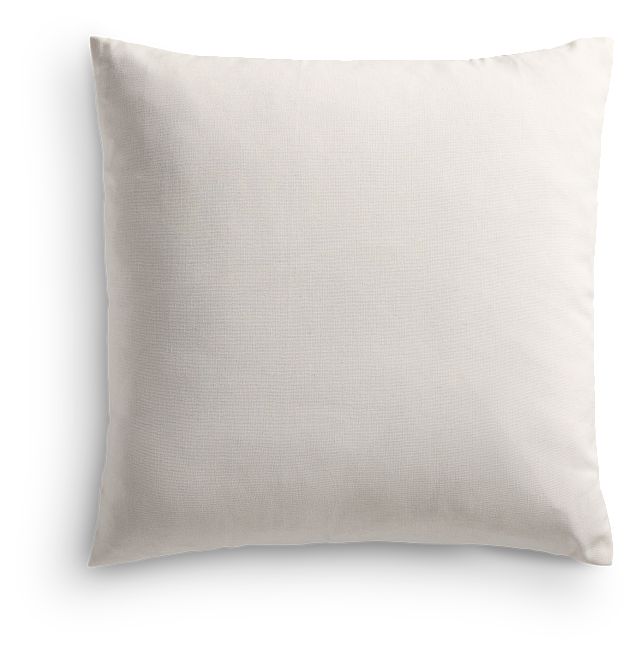 Love Ivory 22" Square Accent Pillow