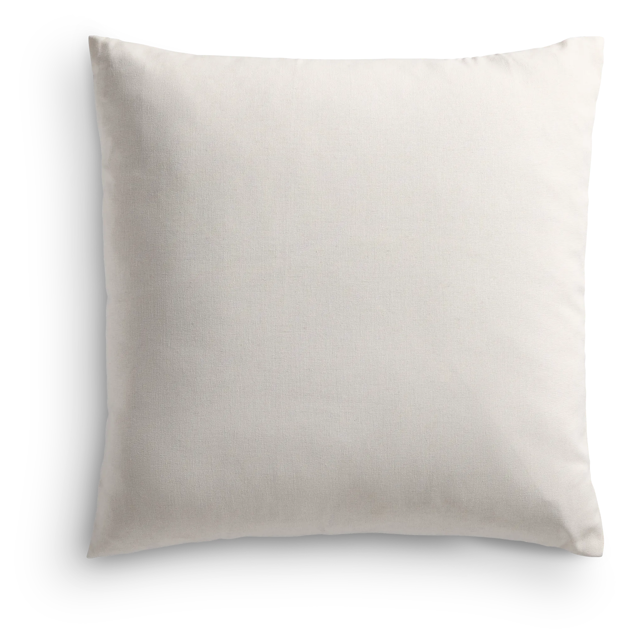 Love Ivory 22" Square Accent Pillow