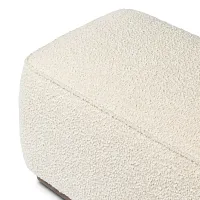 Four Hands Banta Light Beige Uph Bench