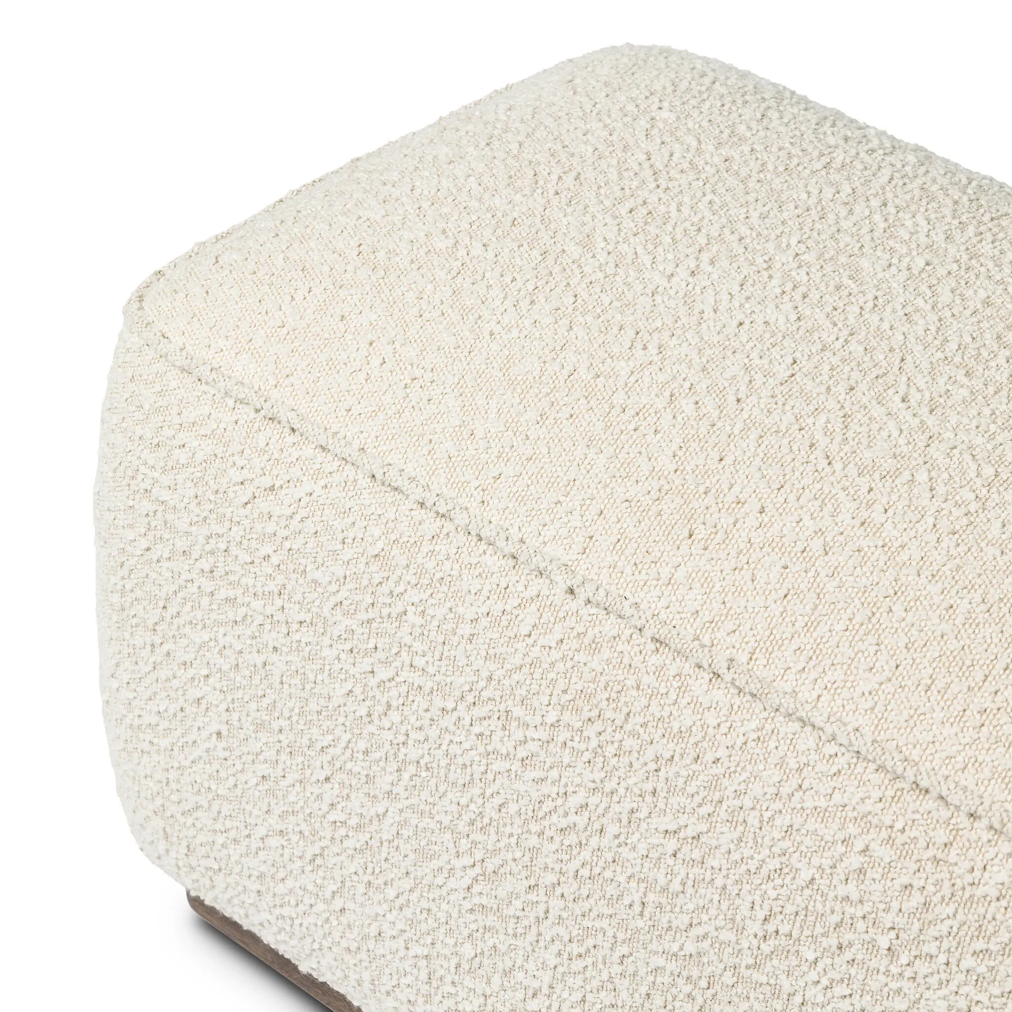 Four Hands Banta Light Beige Uph Bench