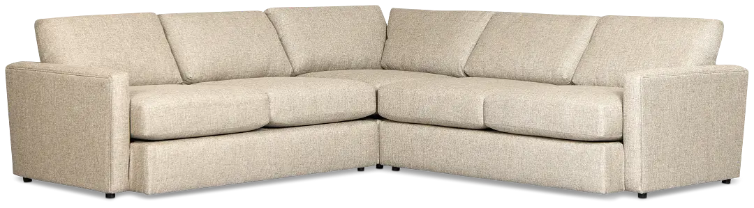 Maxwell Dark Gray Fabric Small Two-arm Sectional Maxwell Dark Gray Fabric Small Two-arm Sectional