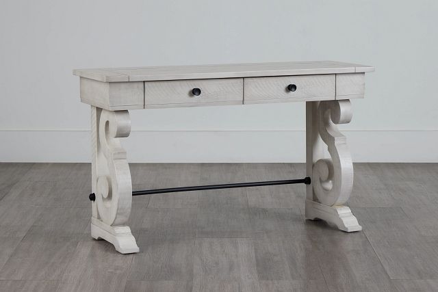 Sonoma Ivory Storage Sofa Table