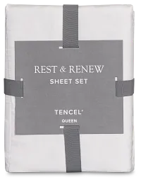 Rest & Renew Tencel White 300 Thread Sheet Set