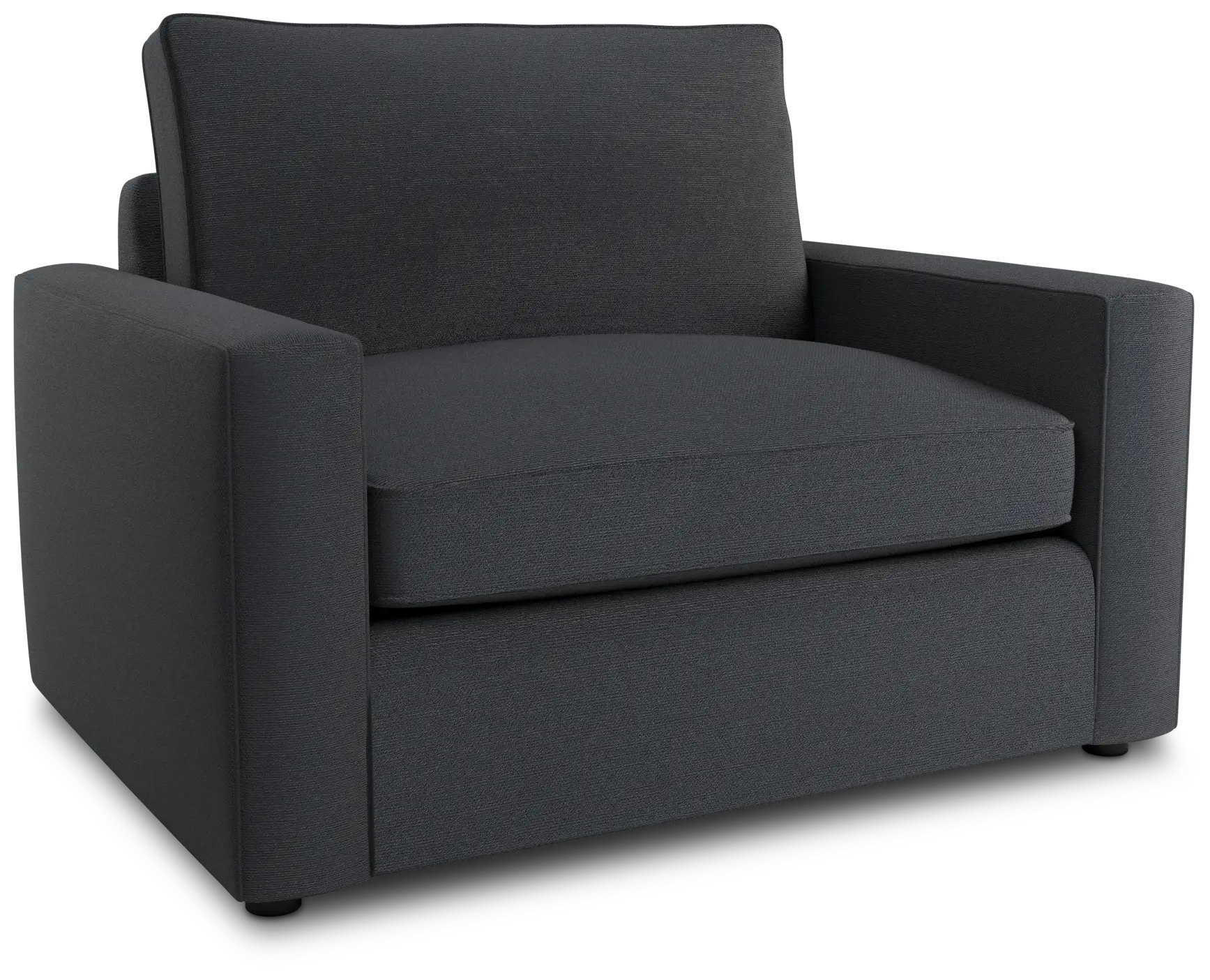 Siesta Peyton Dark Blue Fabric Cooling Memory Foam Sleeper Siesta Peyton Dark Blue Fabric Cooling Memory Foam Sleeper