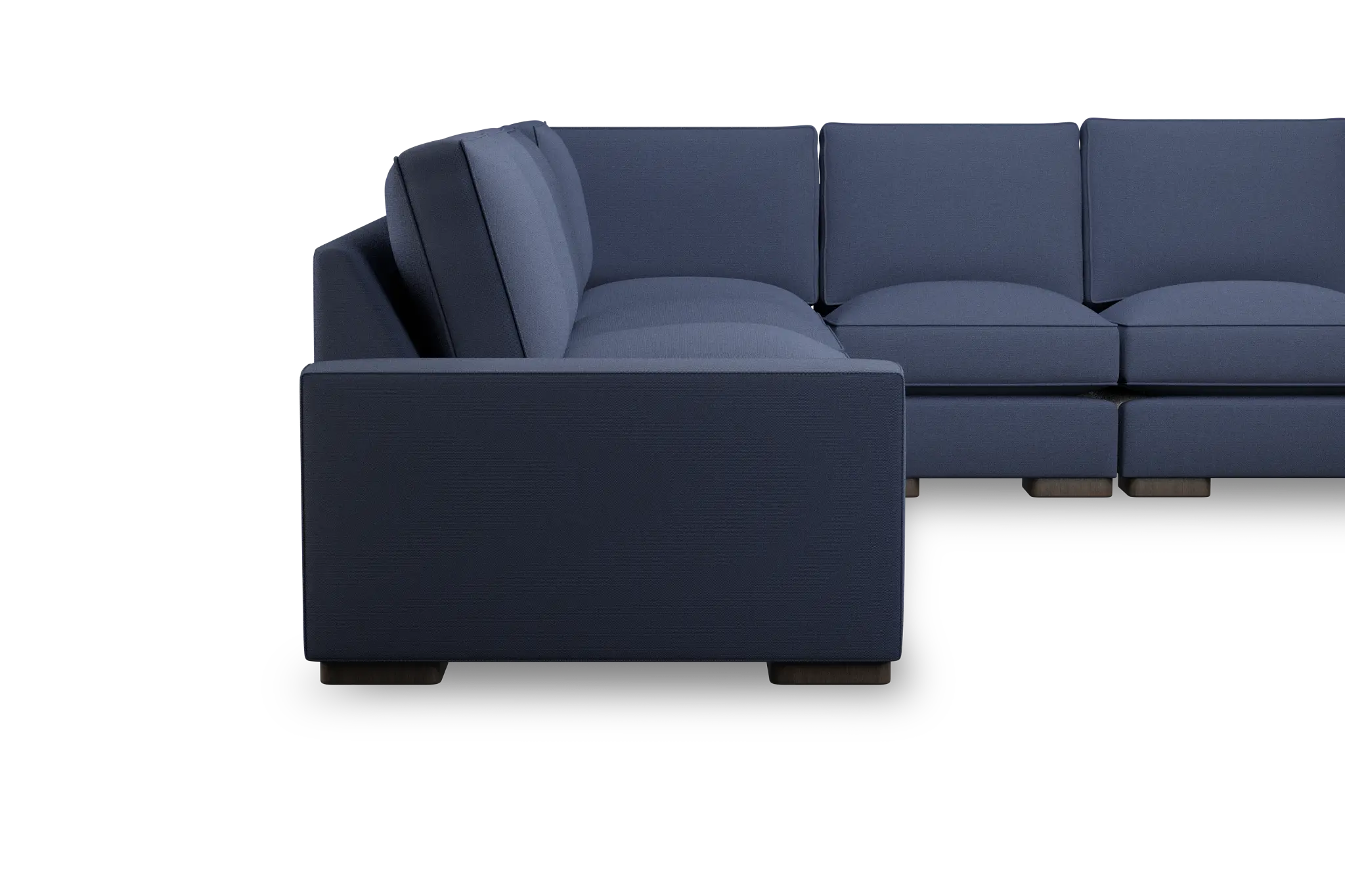 Edgewater Peyton Dark Blue Large Two-arm Sectional Edgewater Peyton Dark Blue Large Two-arm Sectional