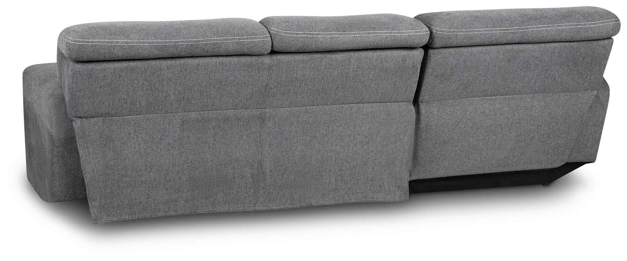 Callum Dark Gray Storage Small Left Power Chaise Sleeper Sectional Callum Dark Gray Storage Small Left Power Chaise Sleeper Sectional