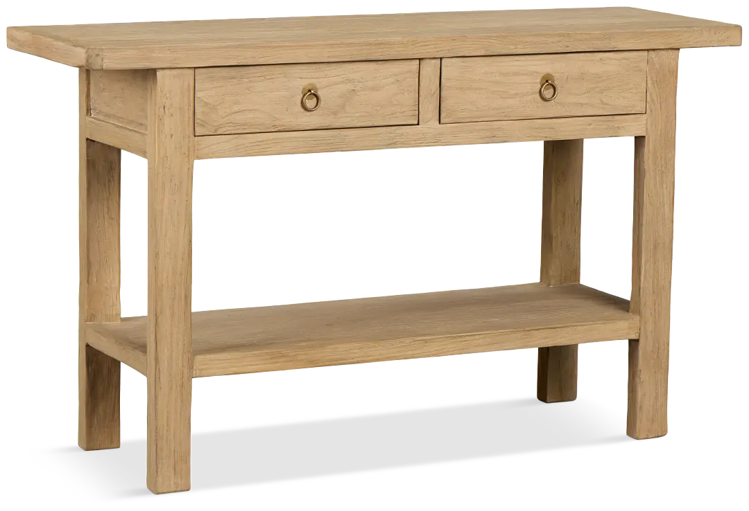 Kalias Light Tone 2-drawer Console Table Kalias Light Tone 2-drawer Console Table