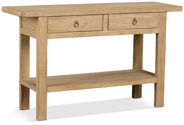 Kalias Light Tone 2-drawer Console Table
