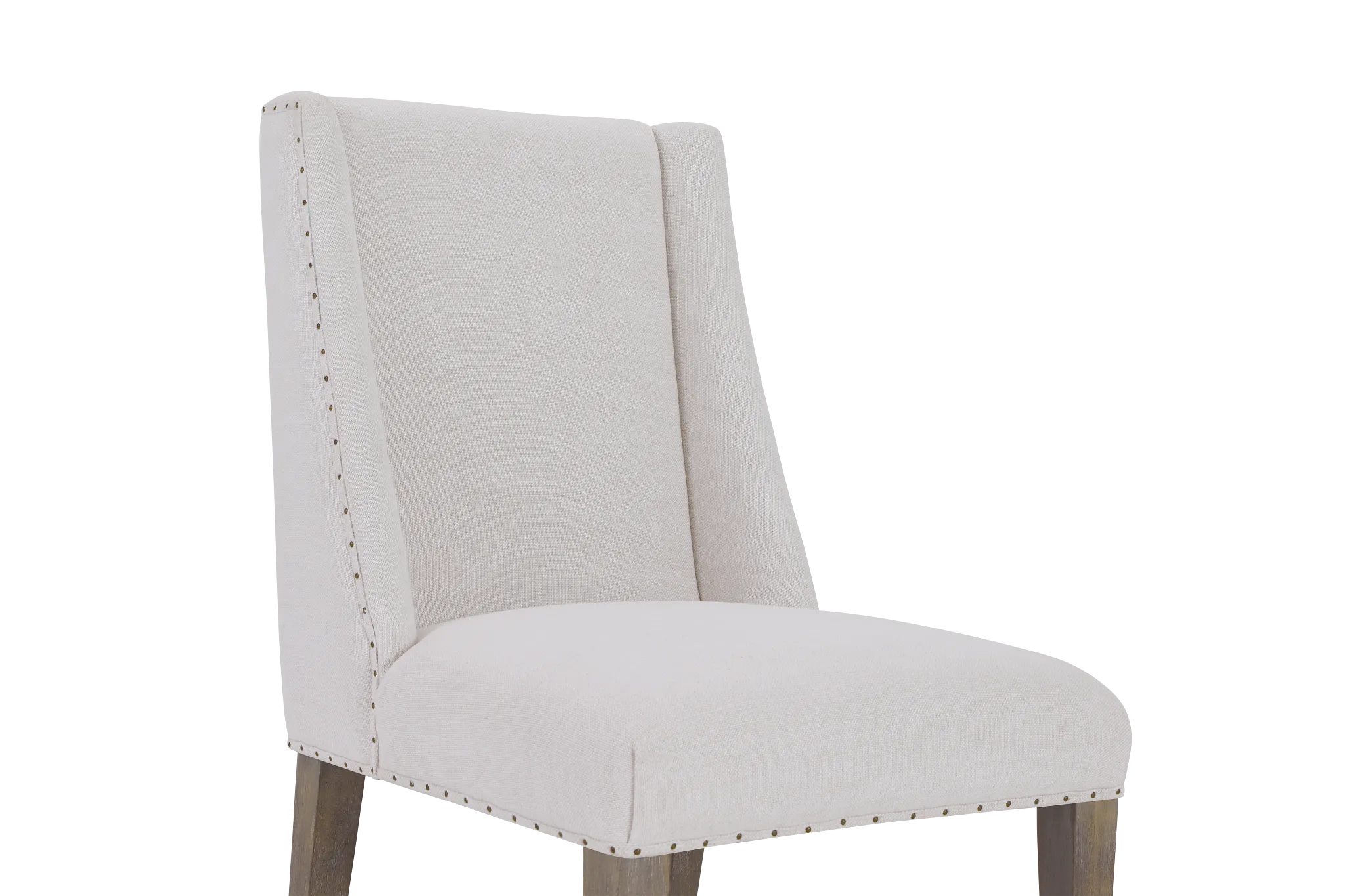 Berlin White Upholstered Arm Chair