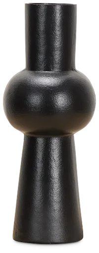 Cansu Black Large Vase