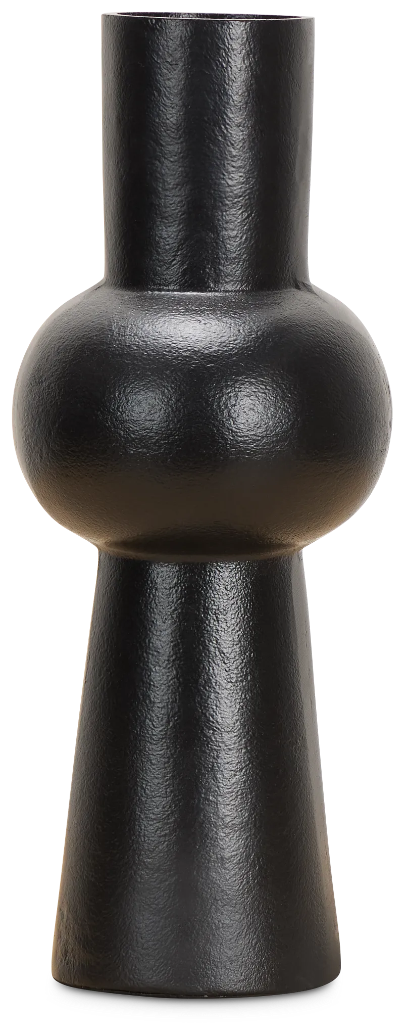 Cansu Black Large Vase