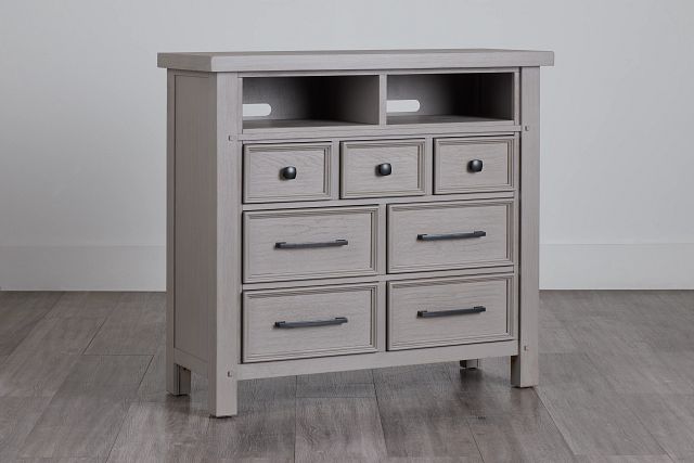 Napa Gray Media Chest