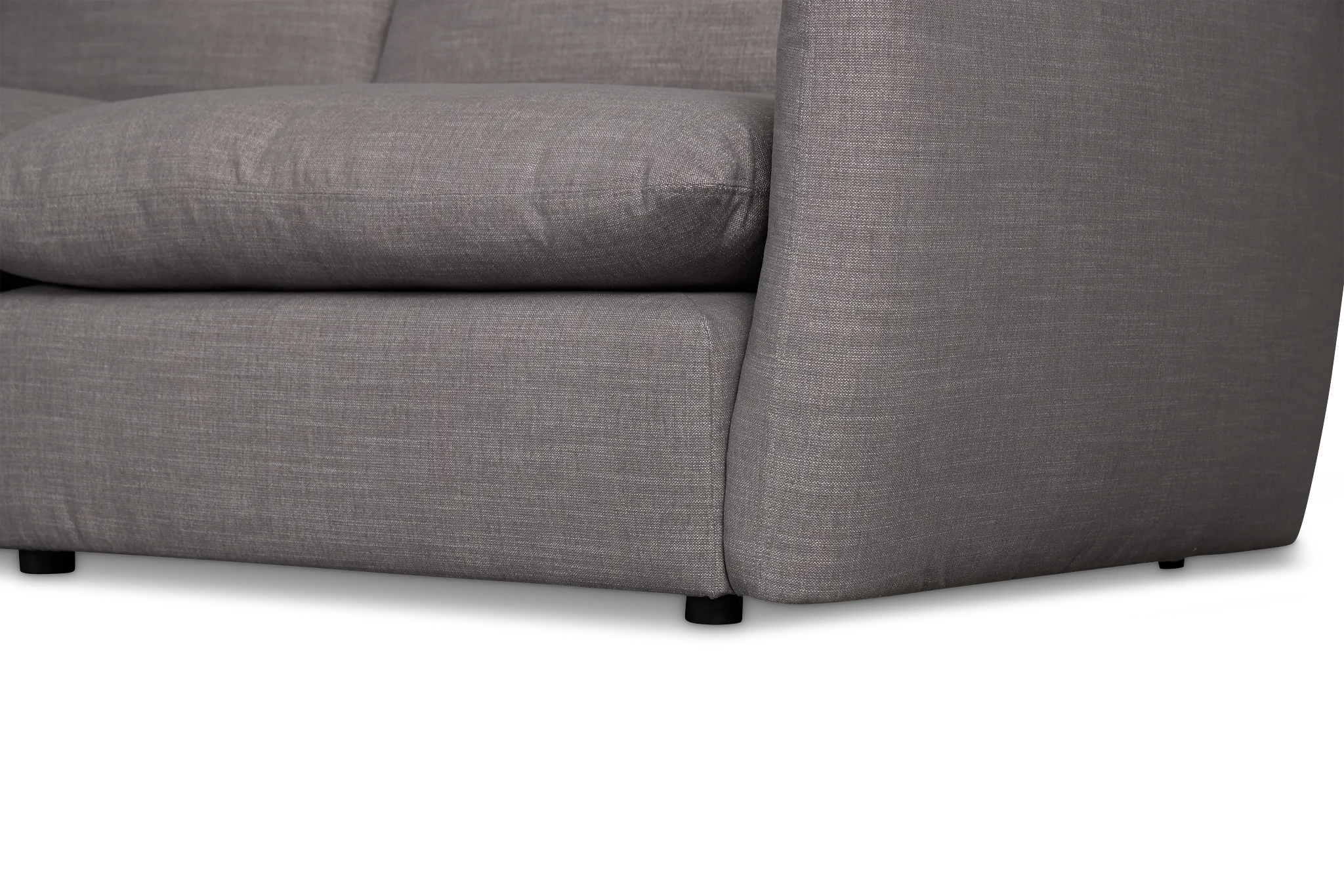 Serena Gray Fabric 6-piece Modular Sectional