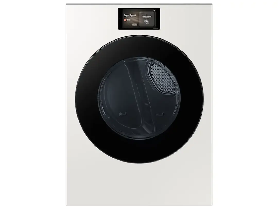 Samsung Bespoke Series Ivory Front Load Electric Dryer Samsung Bespoke Series Ivory Front Load Electric Dryer