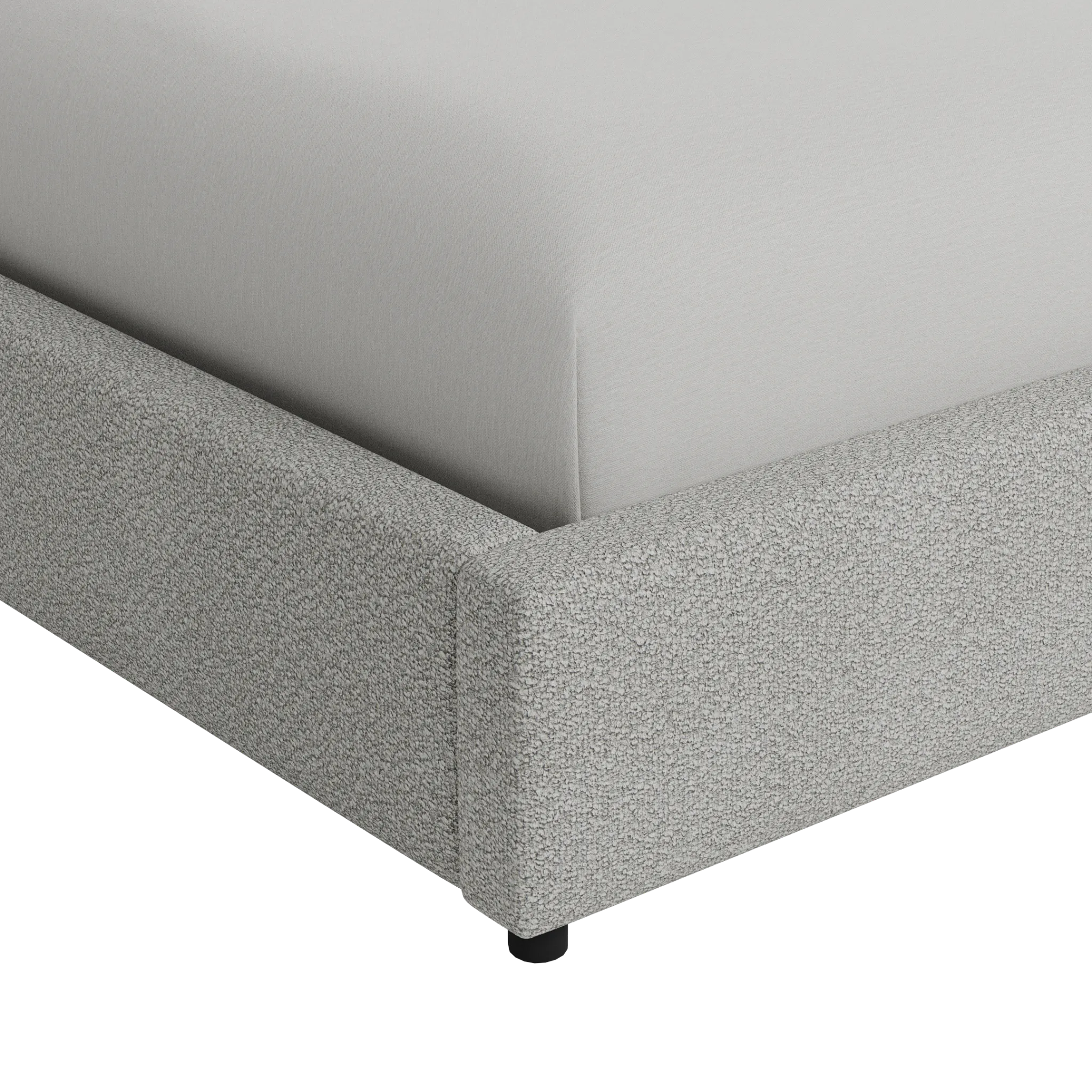 Grayton Sutton 54" Upholstered Platform Bed