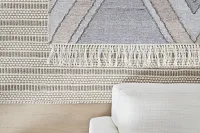 Theo Taupe 8x10 Area Rug