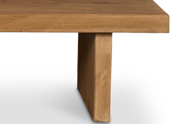 Colten Light Tone Rectangular Coffee Table