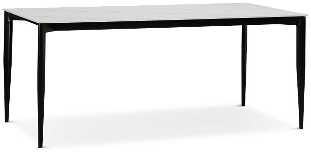 Andover White Rectangular Table