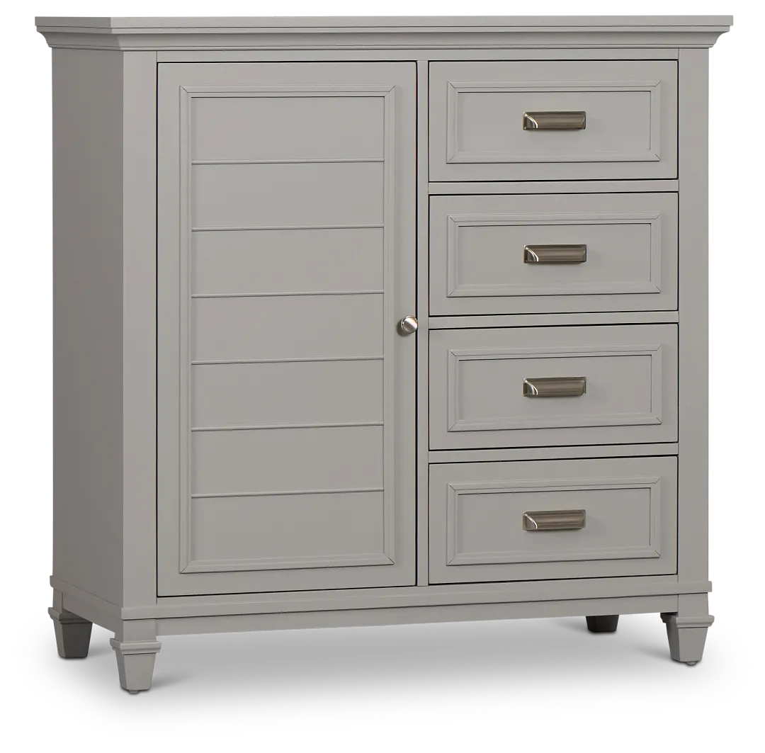 Cape Cod Gray Door Chest