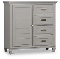 Cape Cod Gray Door Chest
