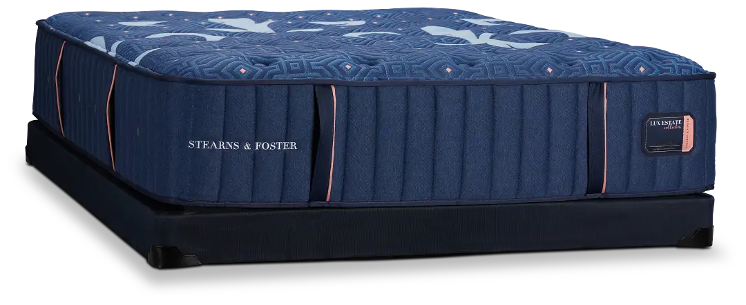 Stearns & Foster Lux Estate Medium Low-profile Mattress Set Stearns & Foster Lux Estate Medium Low-profile Mattress Set