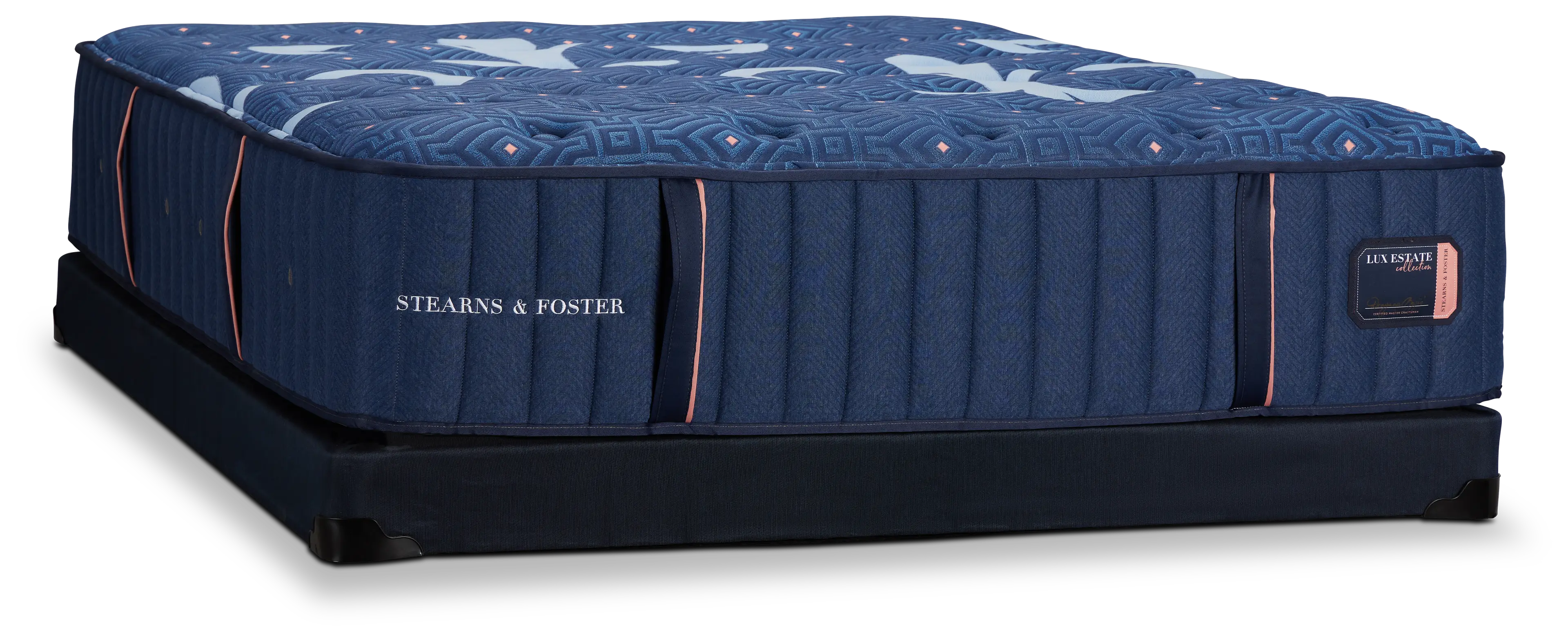 Stearns & Foster Lux Estate Medium Low-profile Mattress Set Stearns & Foster Lux Estate Medium Low-profile Mattress Set