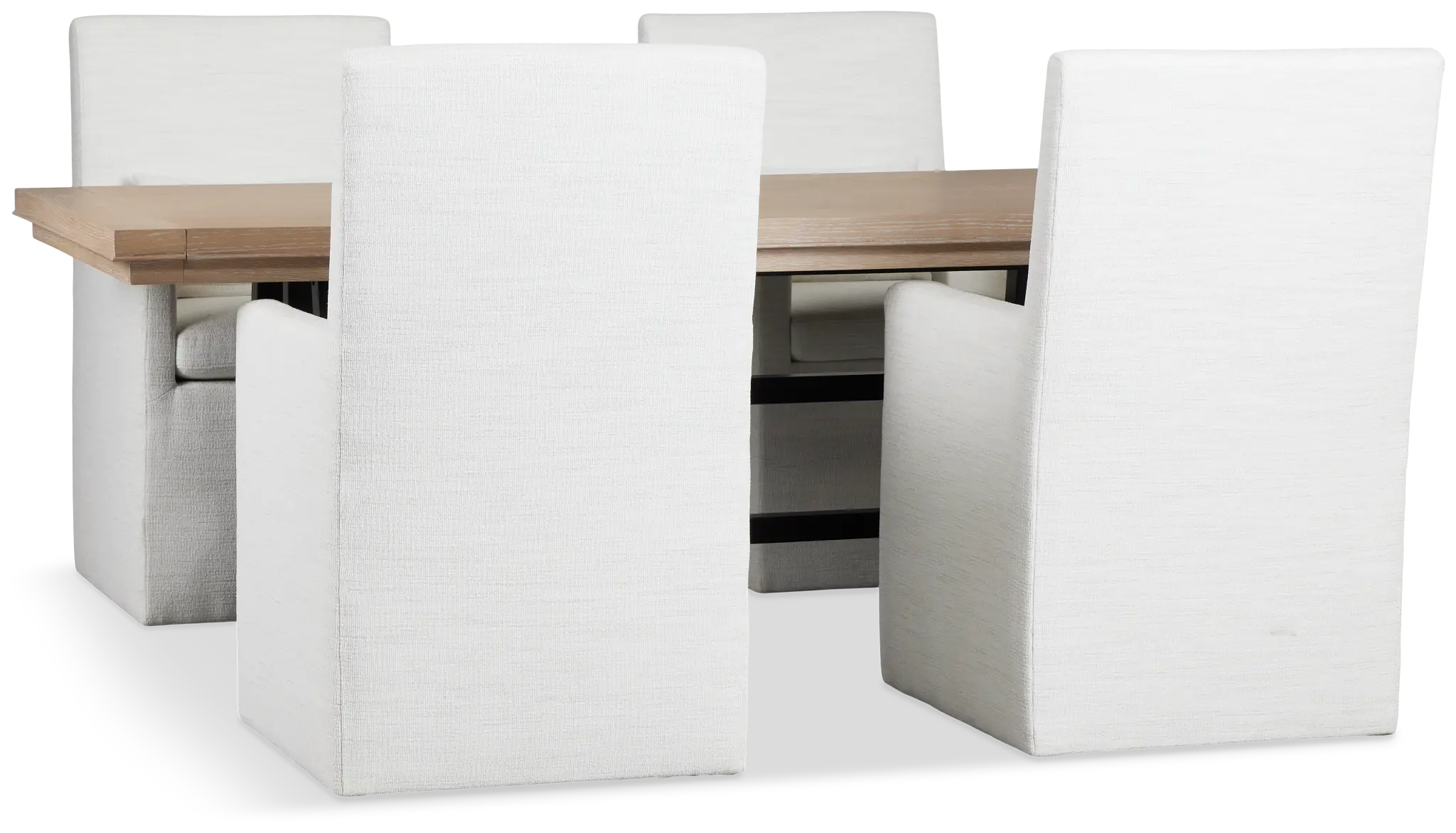 Southlake Two-tone Rectangular Table & 4 Upholstered Chairs Southlake Two-tone Rectangular Table & 4 Upholstered Chairs
