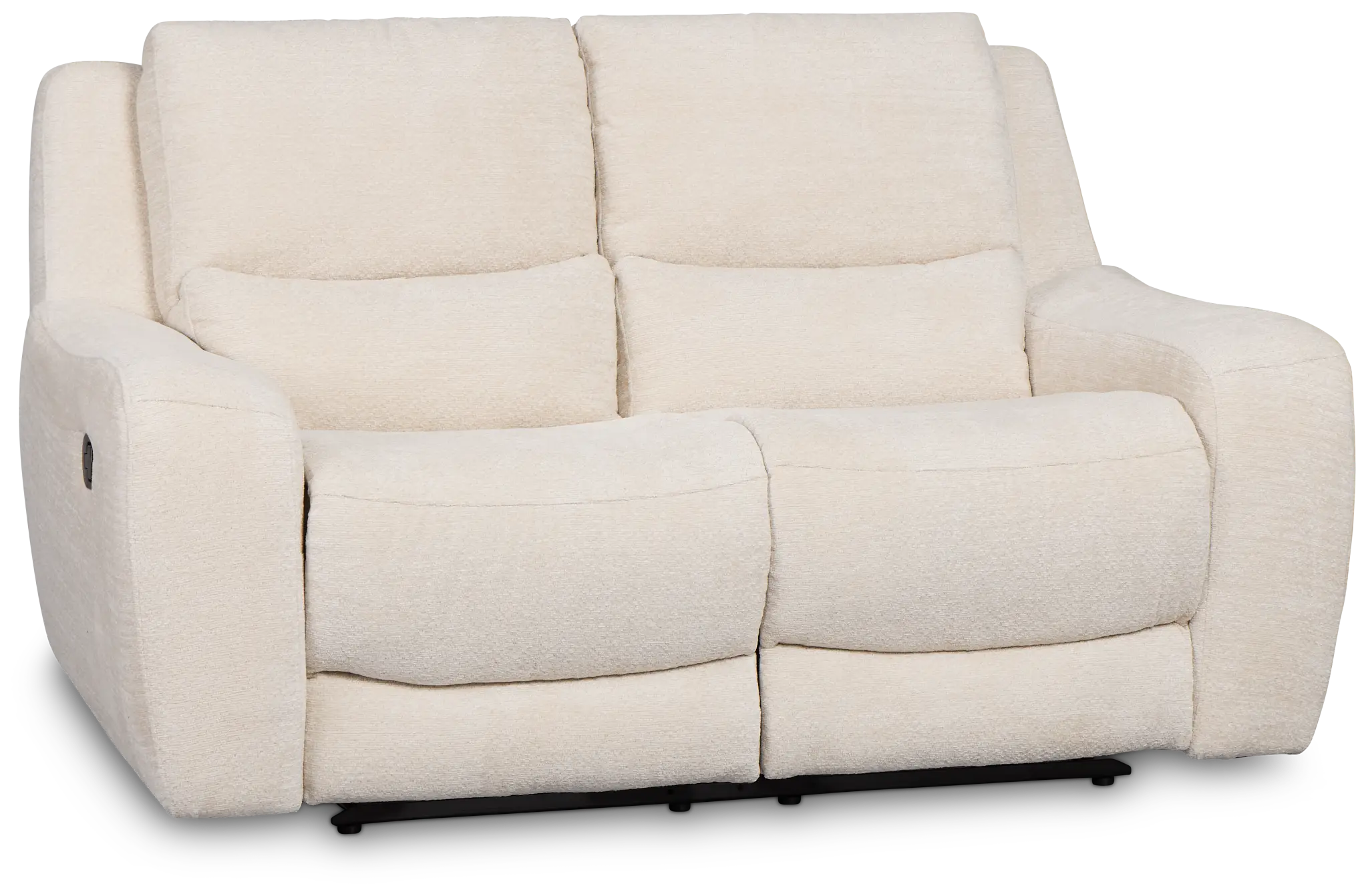 Bennett Light Beige Fabric Reclining Loveseat Bennett Light Beige Fabric Reclining Loveseat