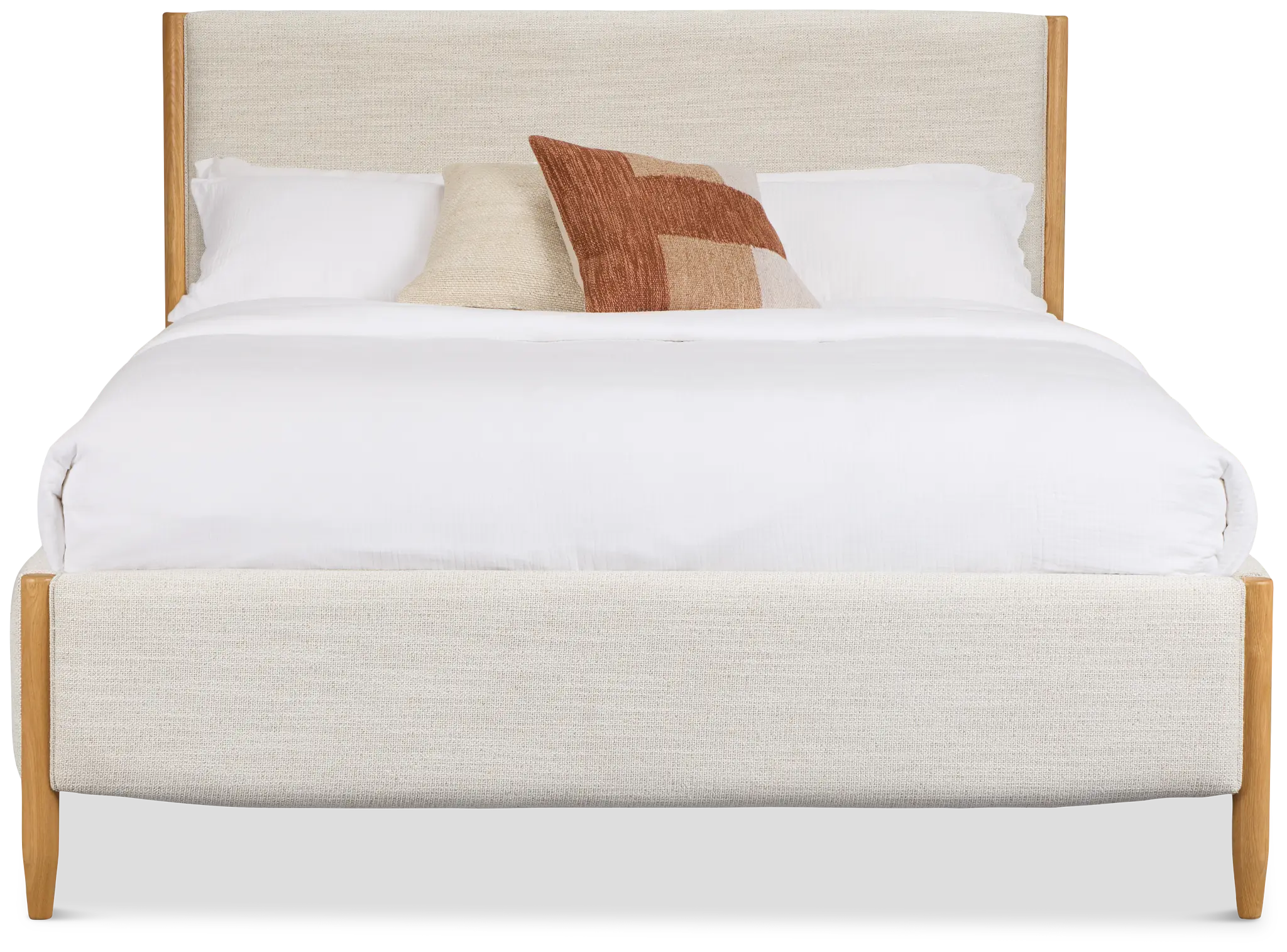 Stockton White Uph Panel Bed Stockton White Uph Panel Bed