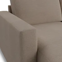 Citymod Beige Fabric Small Left Chaise Sectional