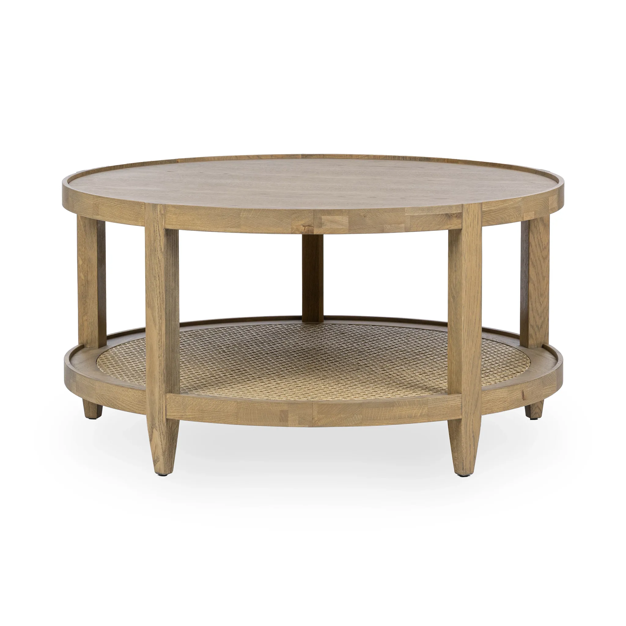 Booker Light Tone Round Coffee Table