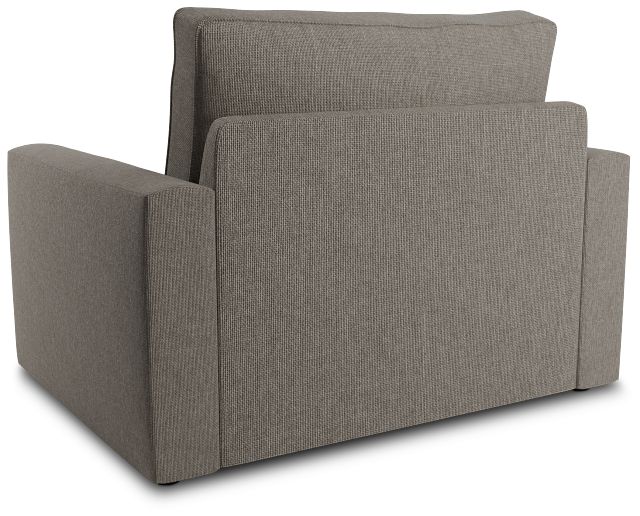 Siesta Elevation Khaki Fabric Memory Foam Sleeper