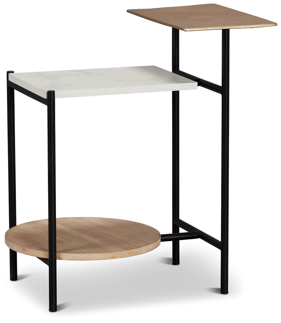 Ellerton Two-tone Rect Accent Table