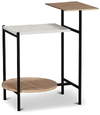 Ellerton Two-tone Rect Accent Table