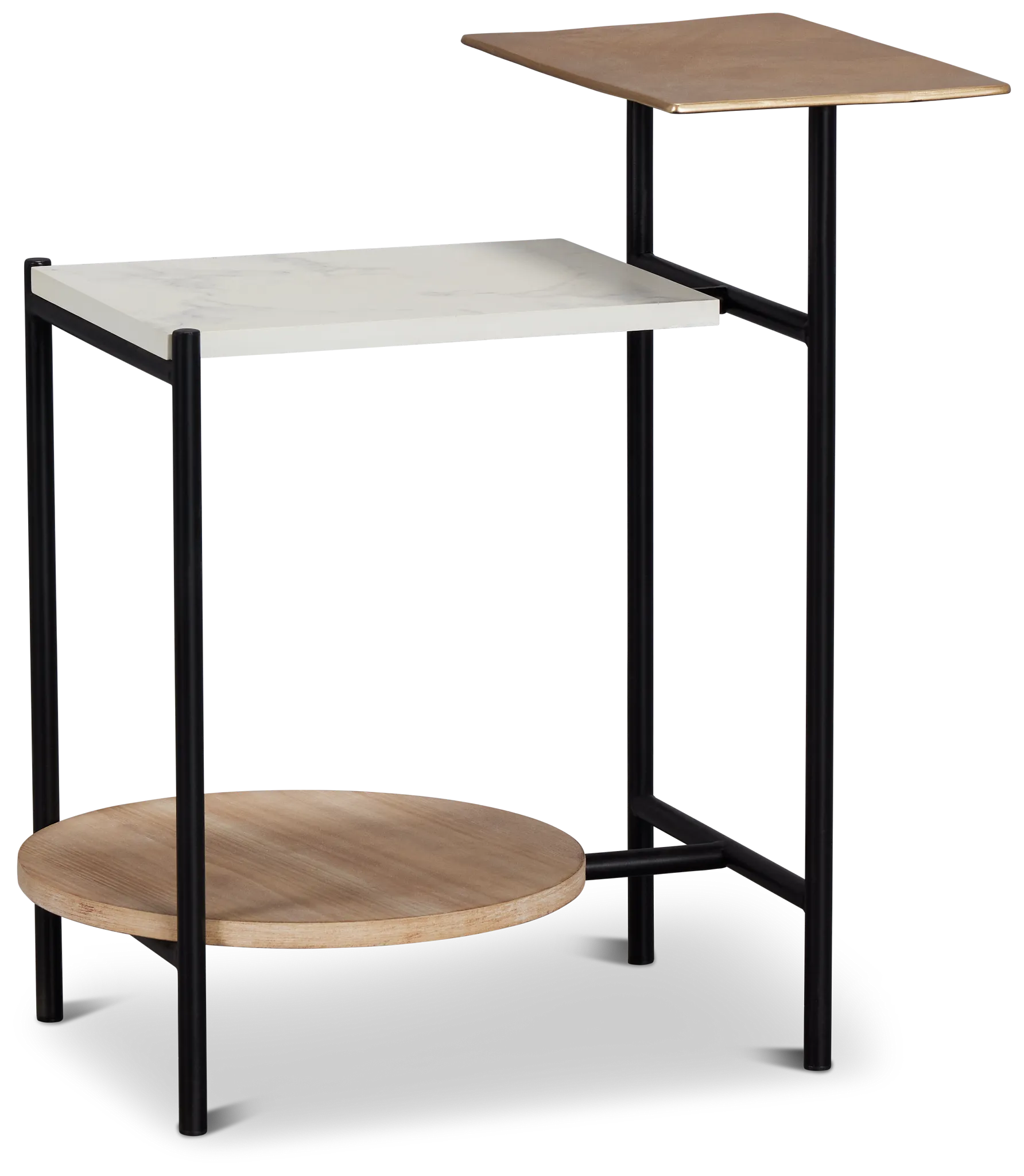 Ellerton Two-tone Rect Accent Table