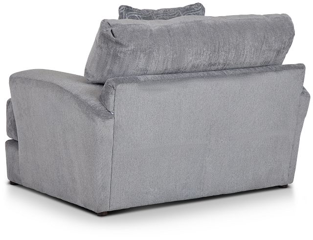 Aria Gray Fabric Chair