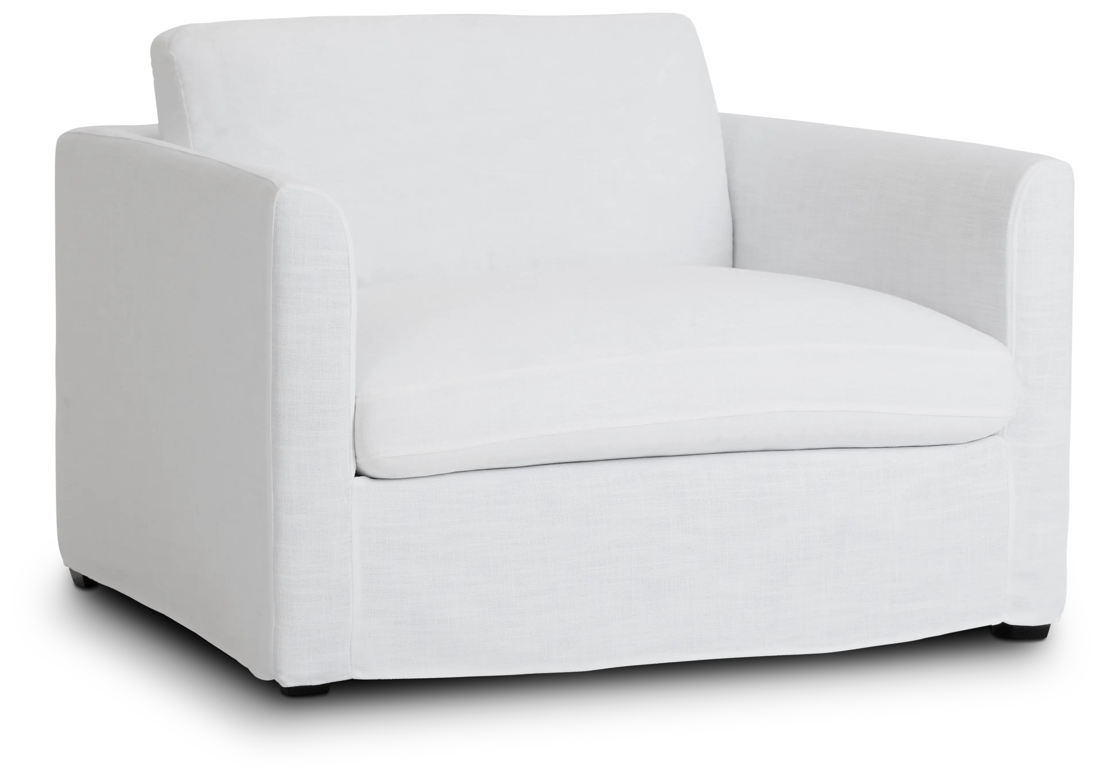 Willow White Fabric Chair Willow White Fabric Chair