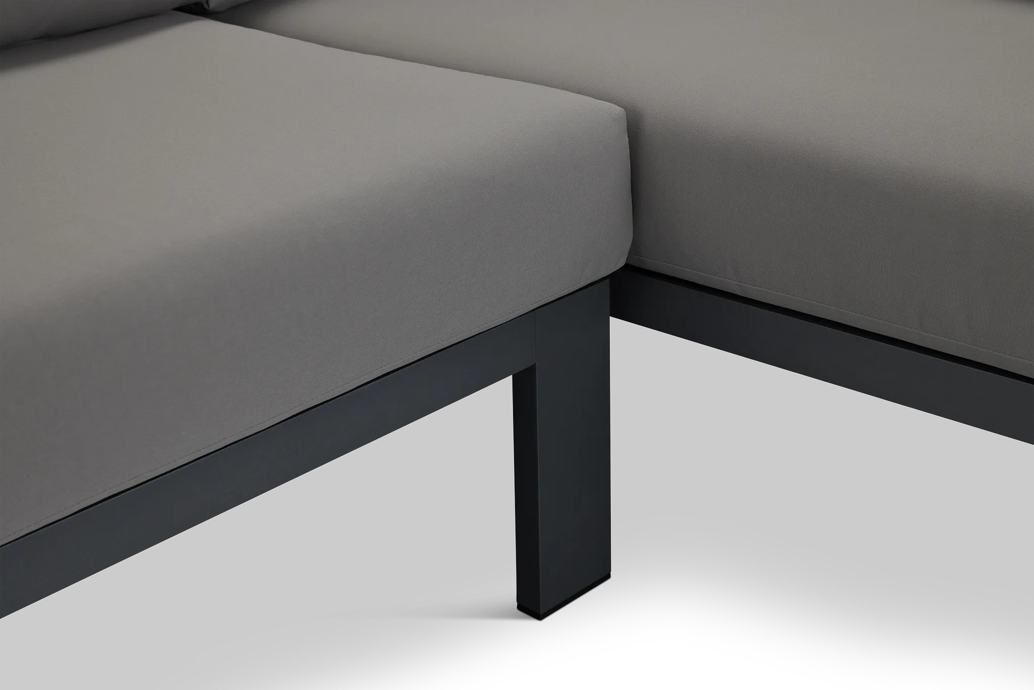 Sunrise Dark Gray Small Left Sectional