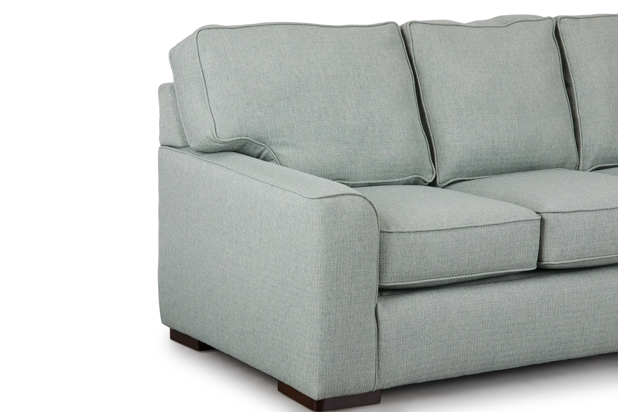 Austin Green Fabric Memory Foam Sleeper