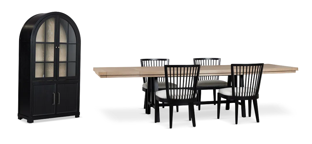 Southlake Two-tone Rect Dining Room