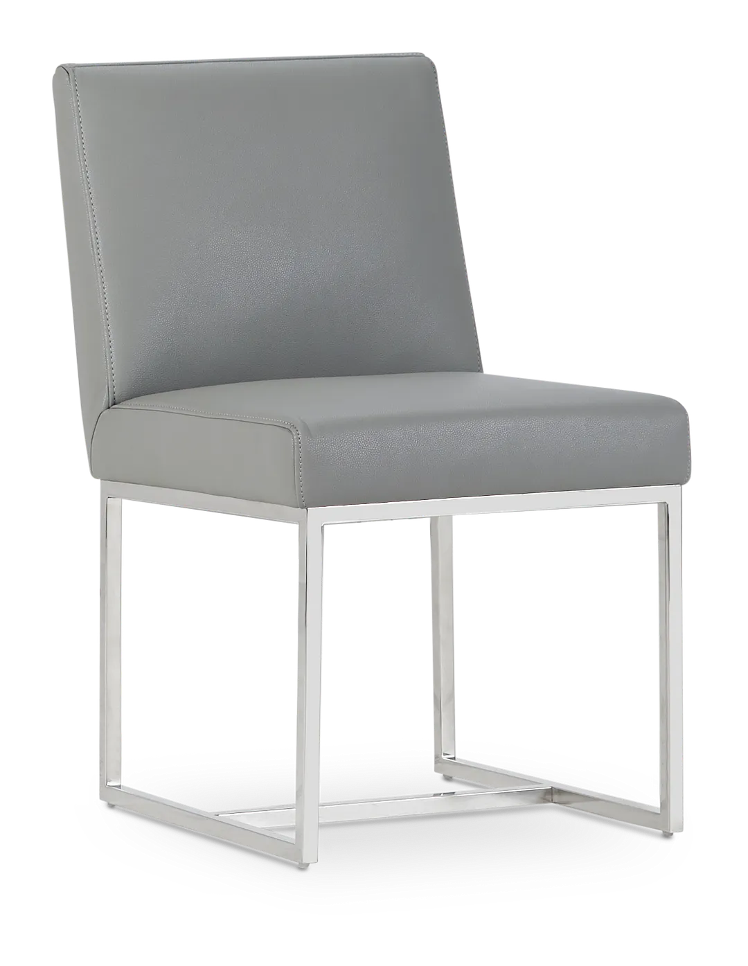 Miami Gray Micro Upholstered Side Chair